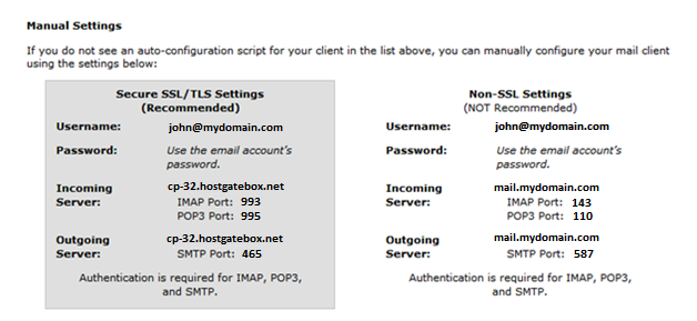 Thunderbird Setting Screen 6